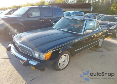 1981 Mercedes-Benz 380 Sl z USA, uszkodzony, nr VIN WDBBA45A9BB002382